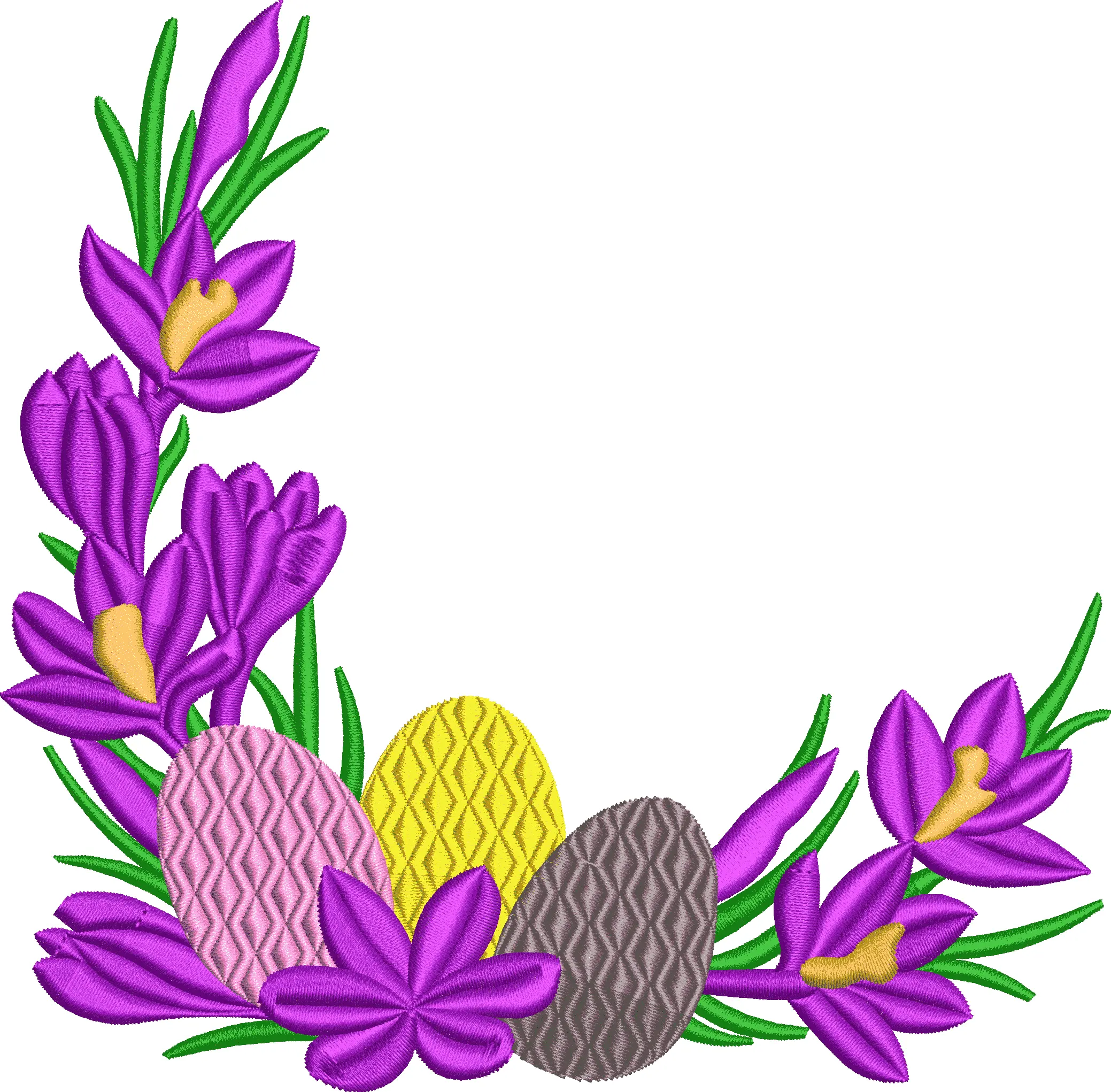 Wreath 184f with egg